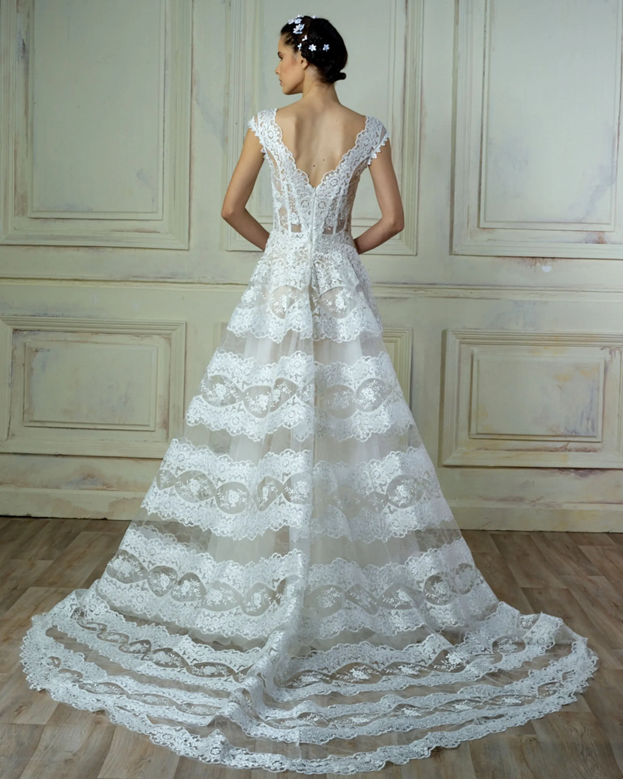 A-Line Lace Gown