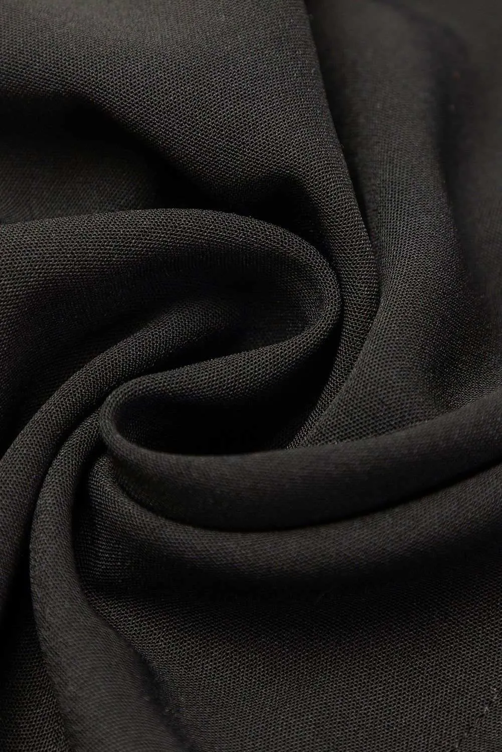 Black Ruffle Sleeve V Neck Frilled Shift Dress - Cute Sexy Chic Style