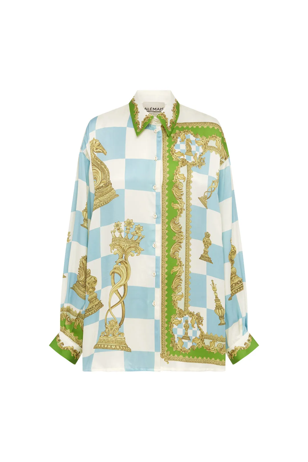 Checkmate Silk Shirt Multi
