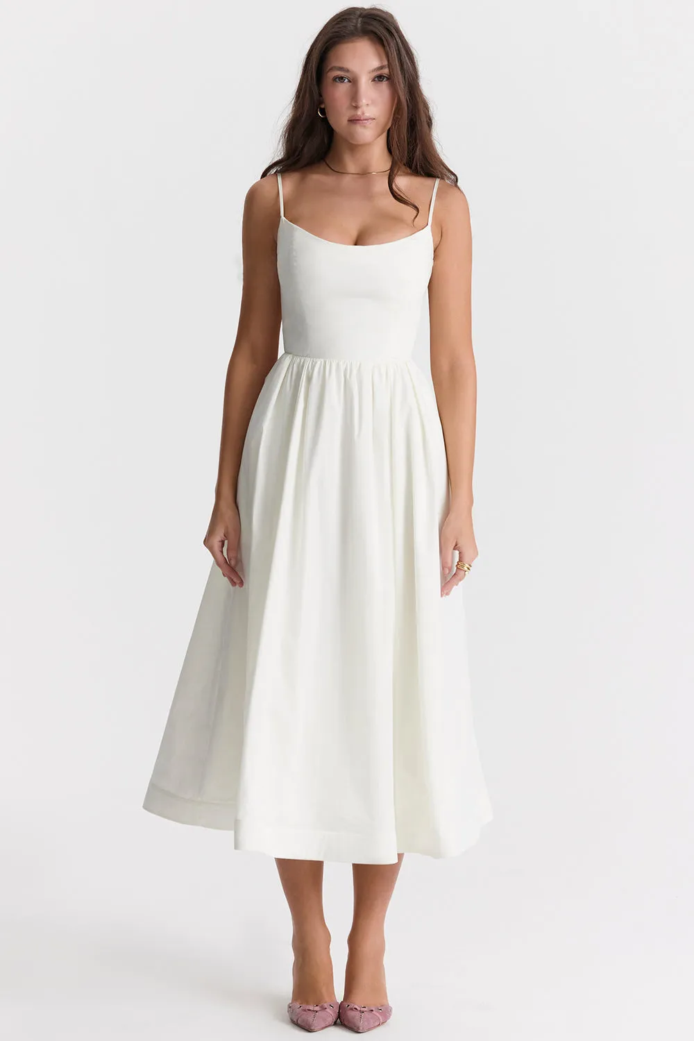 Dalya™ - A-Line Midi Dress