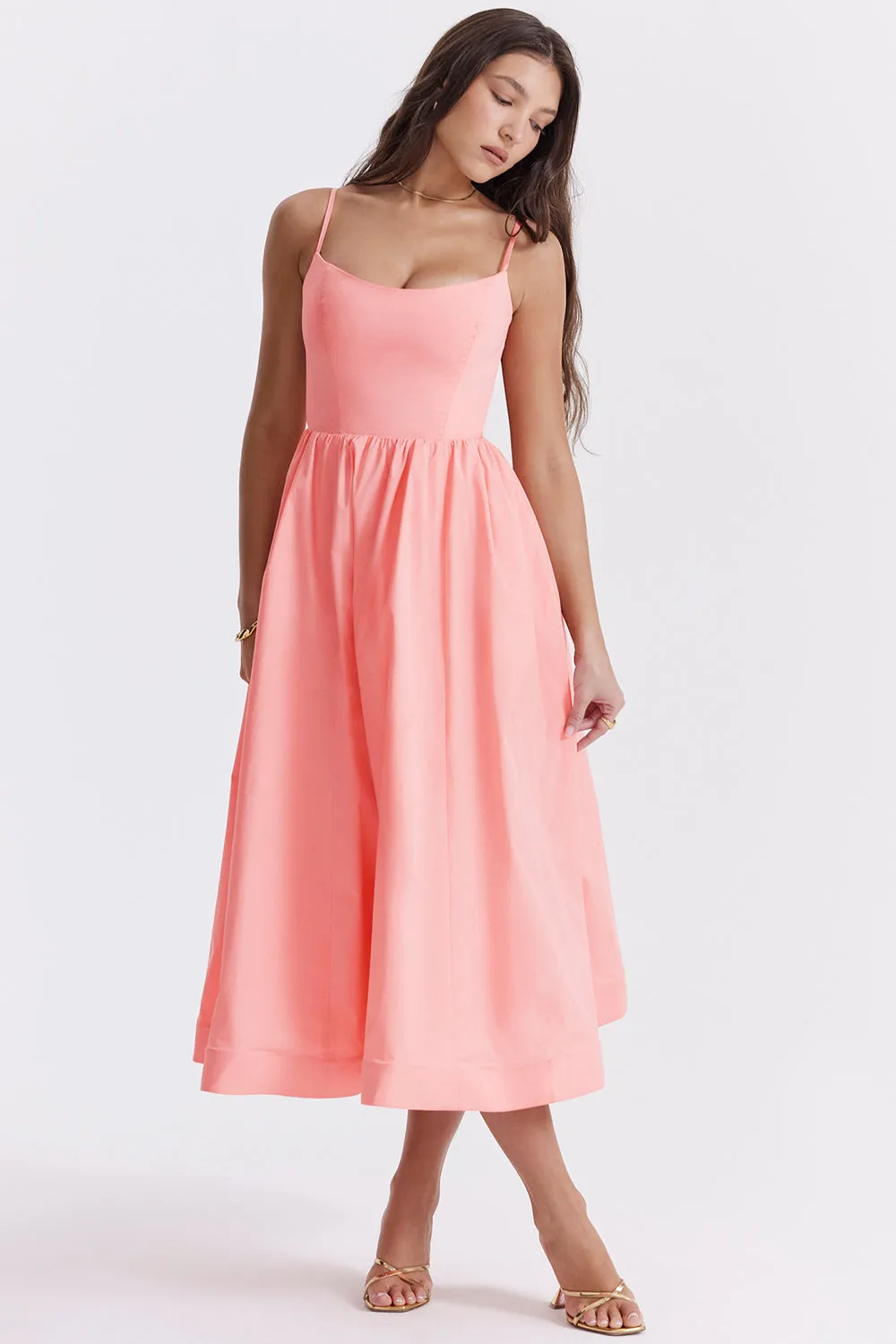 Dalya™ - A-Line Midi Dress