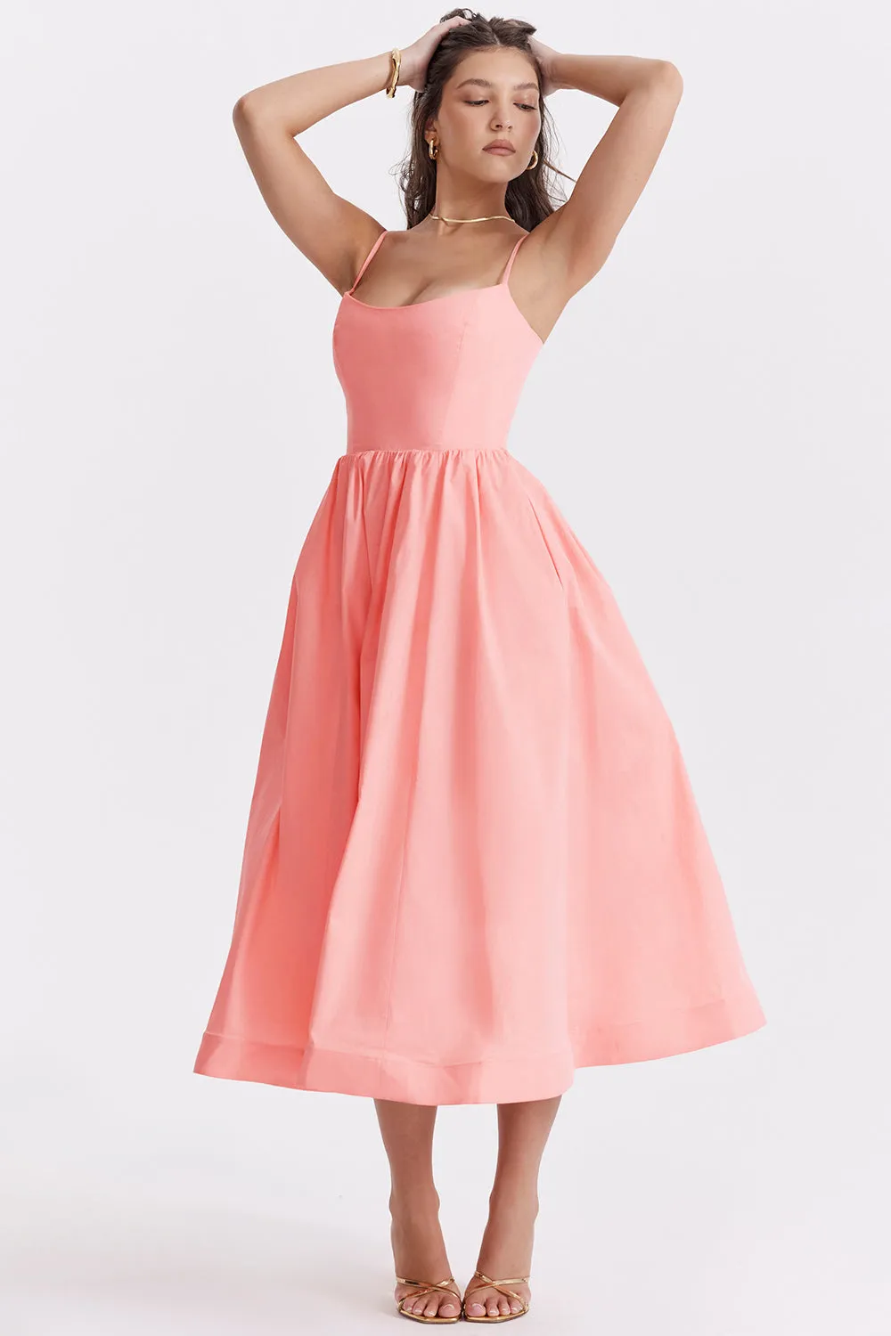 Dalya™ - A-Line Midi Dress