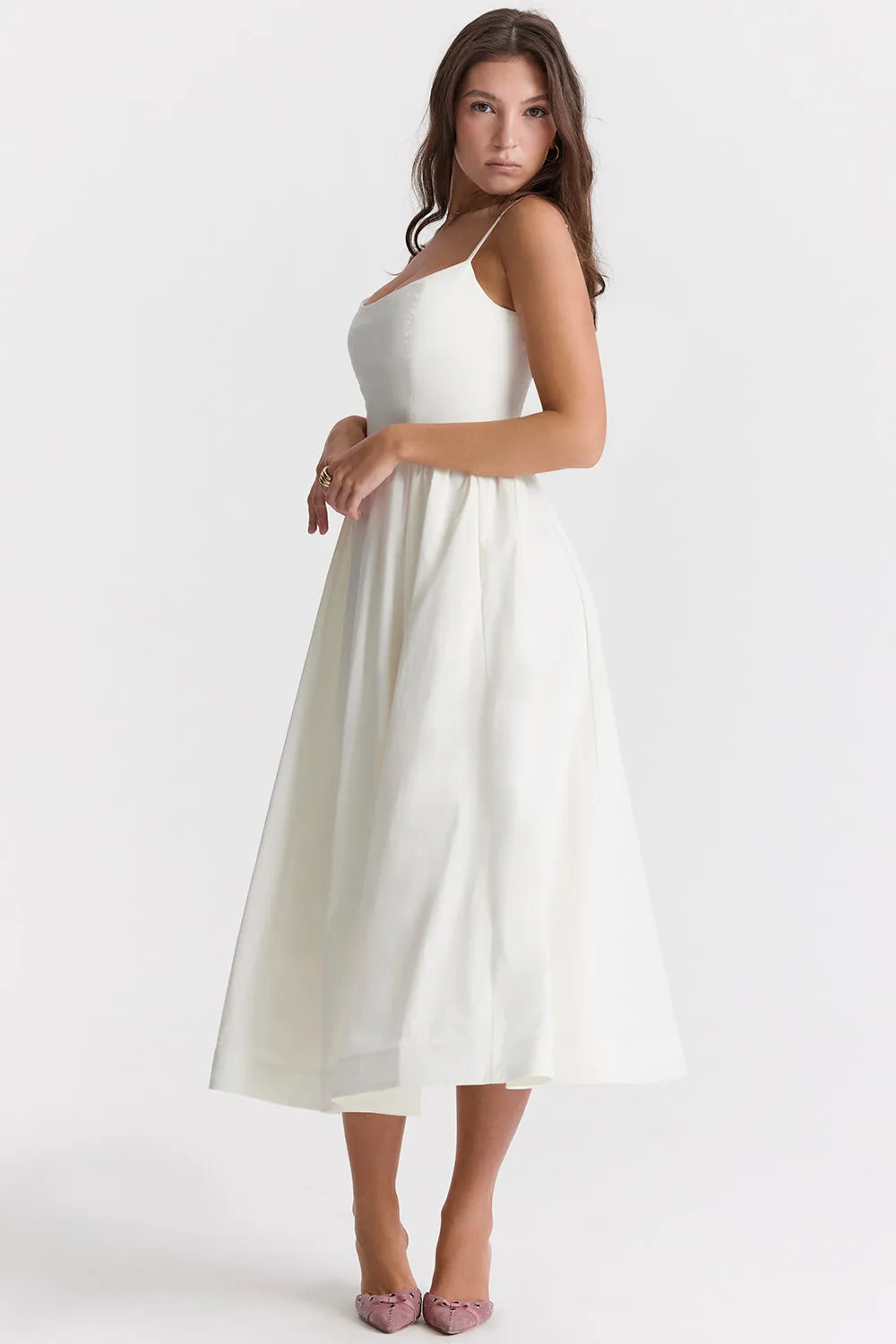 Dalya™ - A-Line Midi Dress
