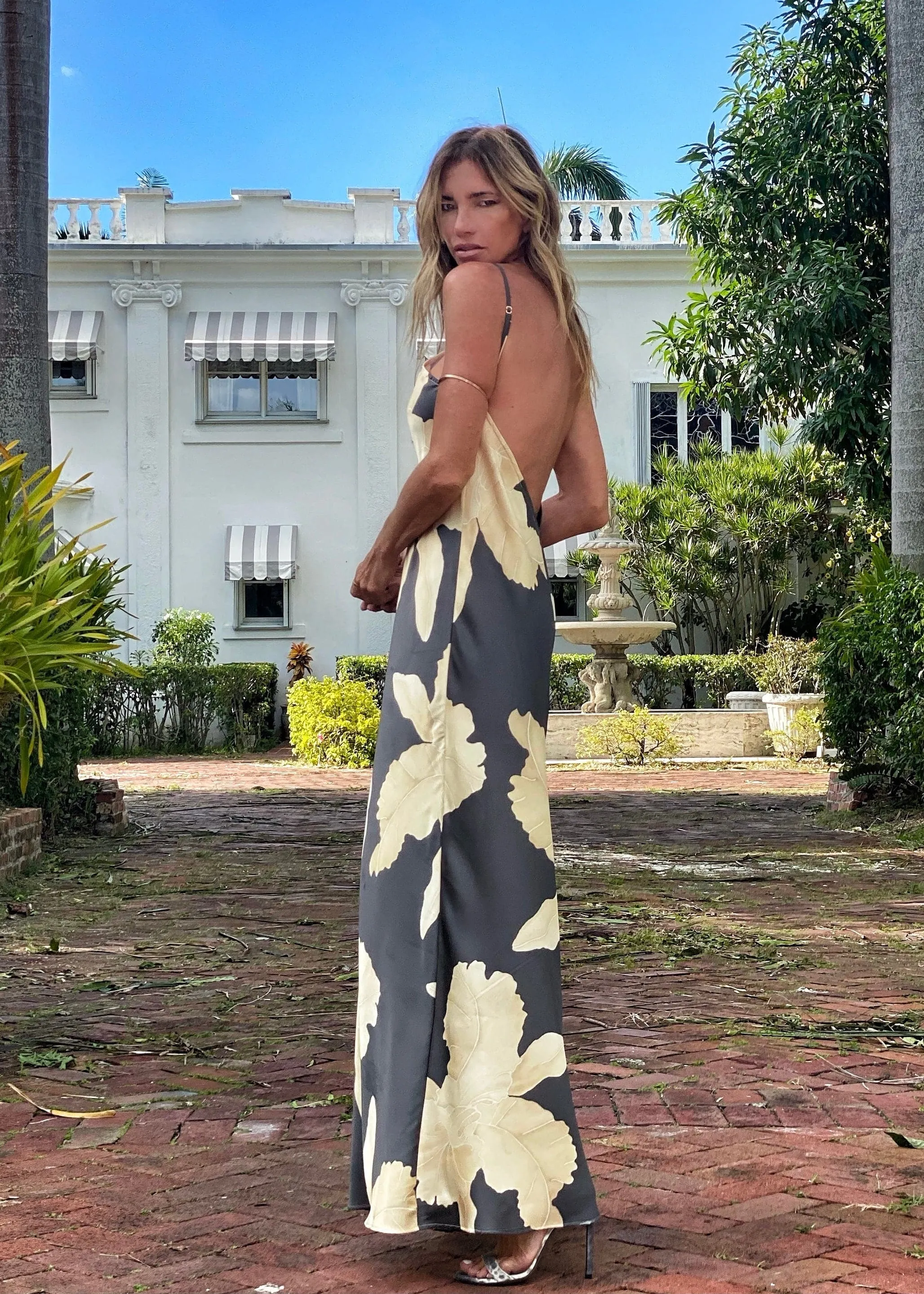 Eva Dress Smokey Orchid