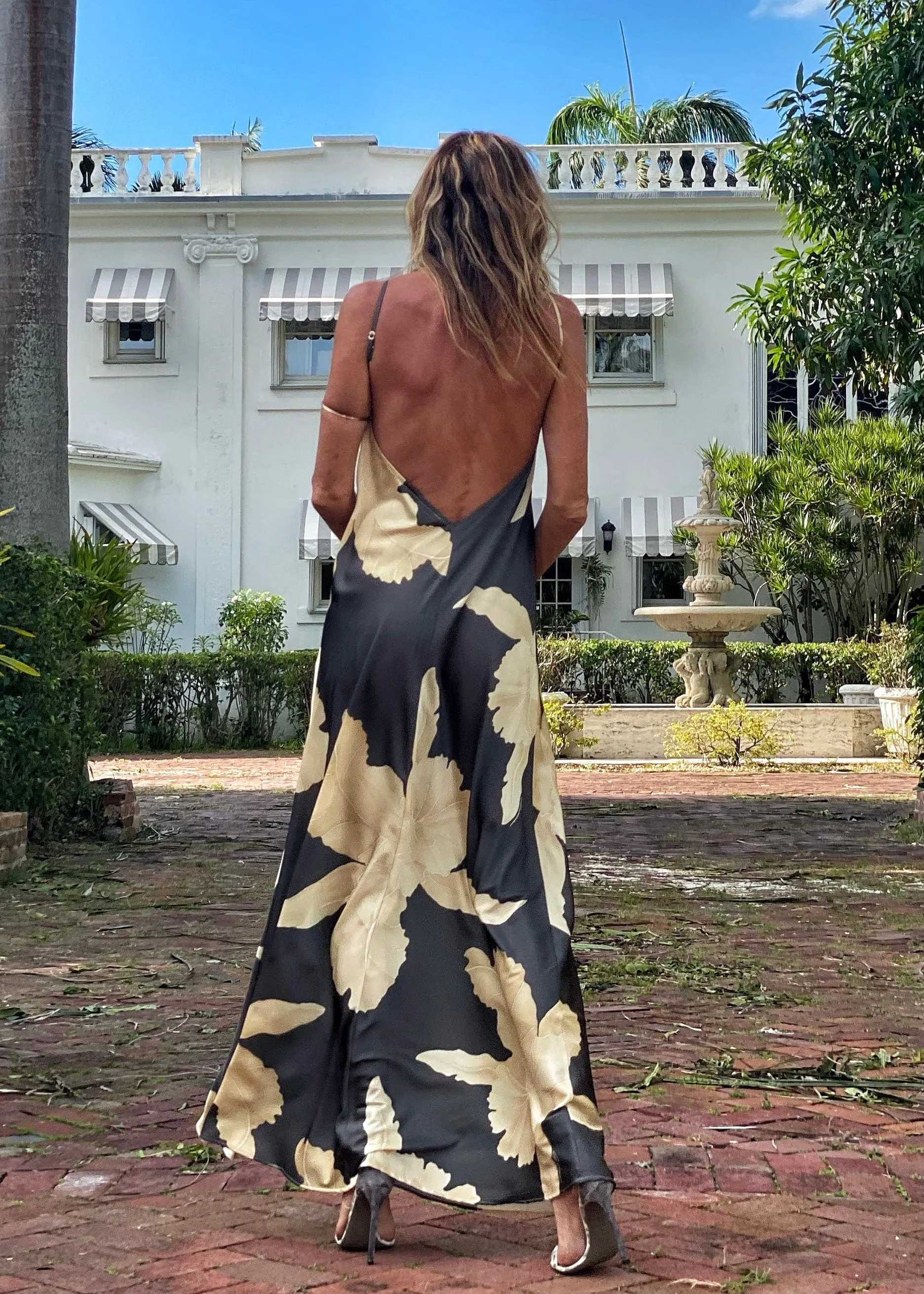 Eva Dress Smokey Orchid