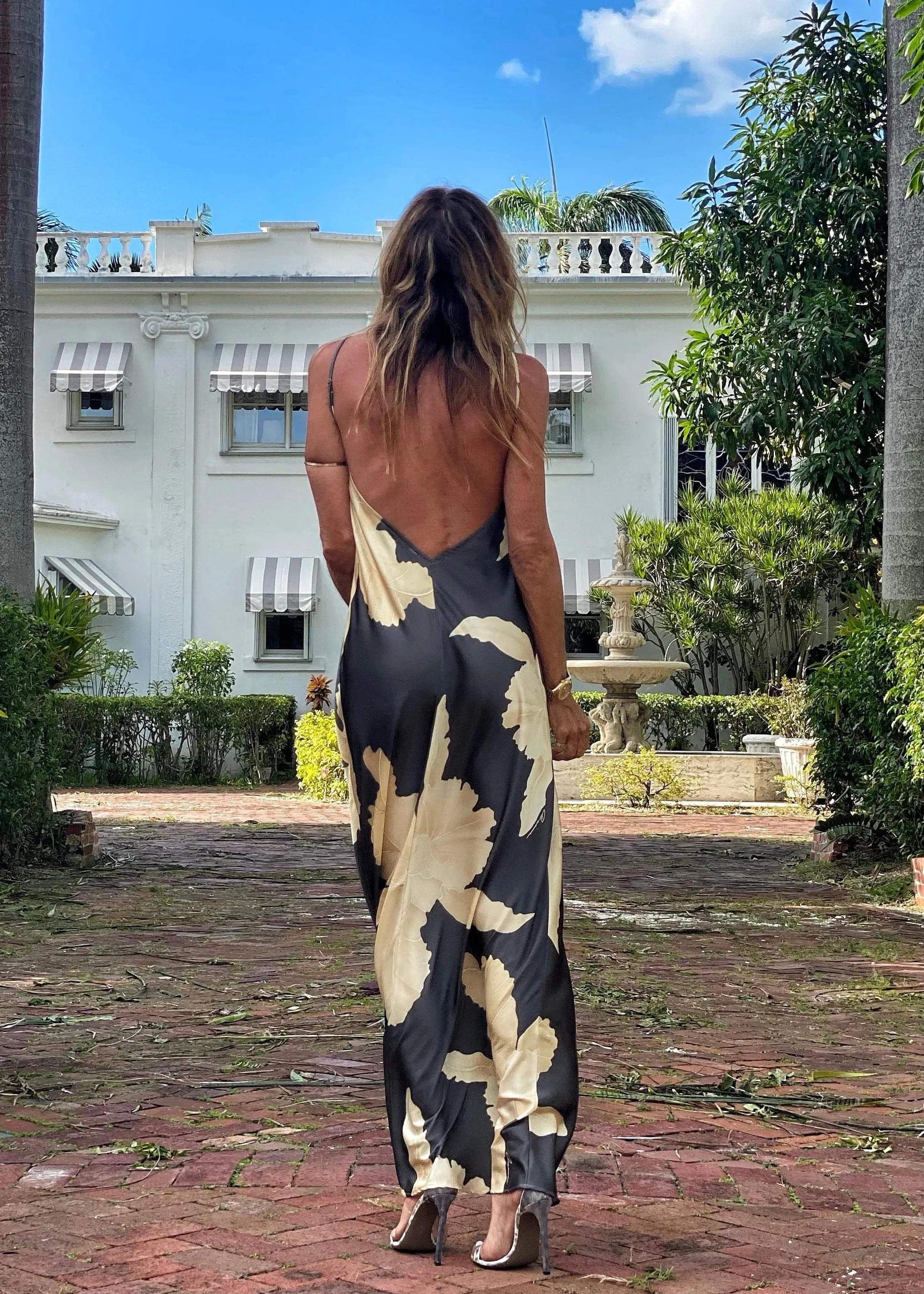 Eva Dress Smokey Orchid