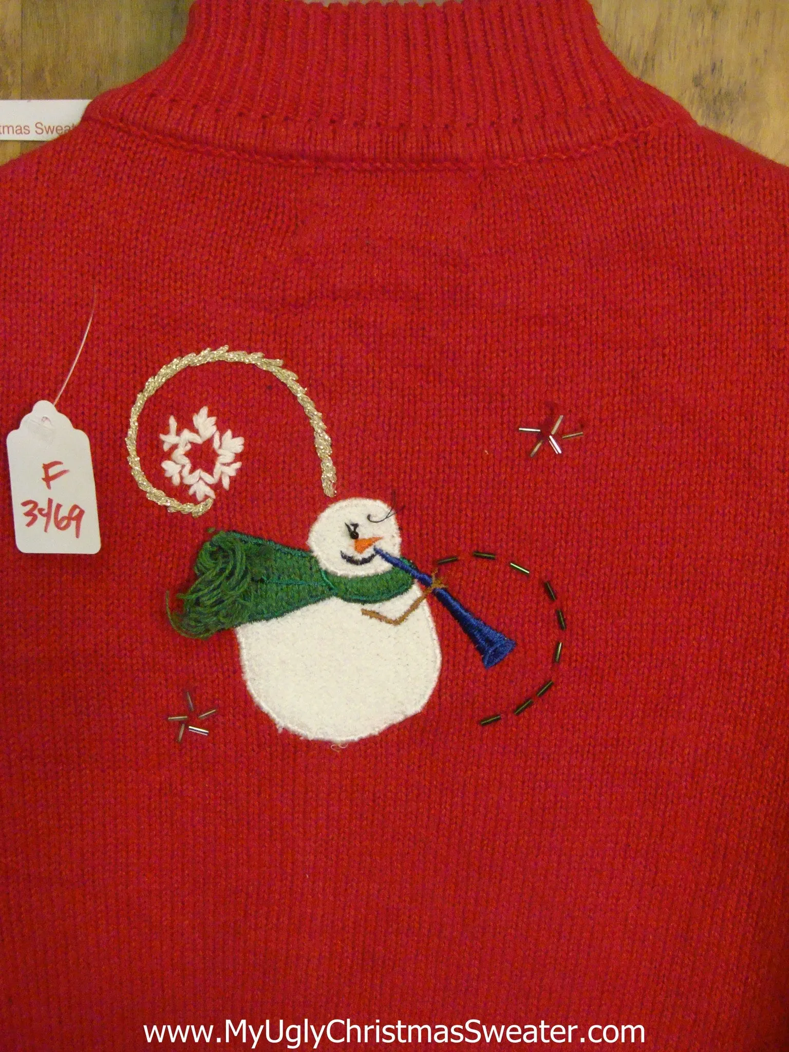 Exploding Farting Snowmen Horrible Christmas Sweater