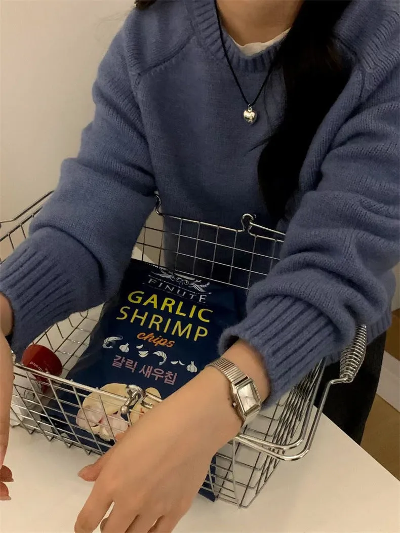 Fashion Pullover Knitted Sweater