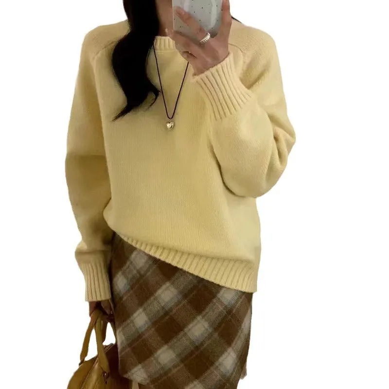 Fashion Pullover Knitted Sweater