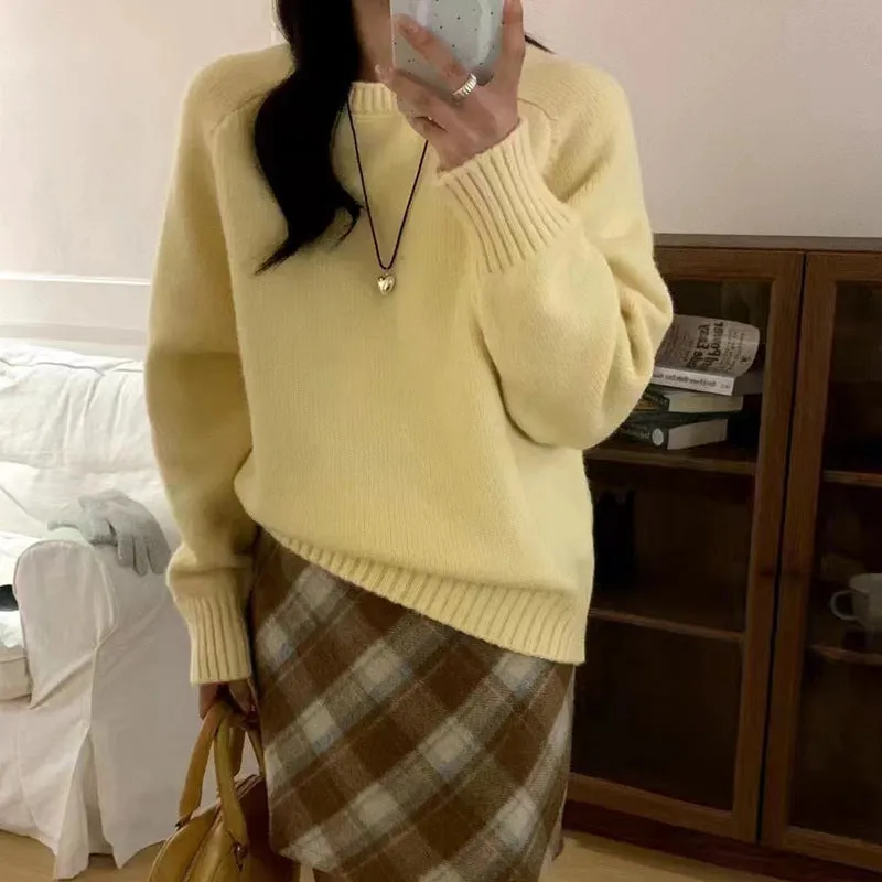 Fashion Pullover Knitted Sweater