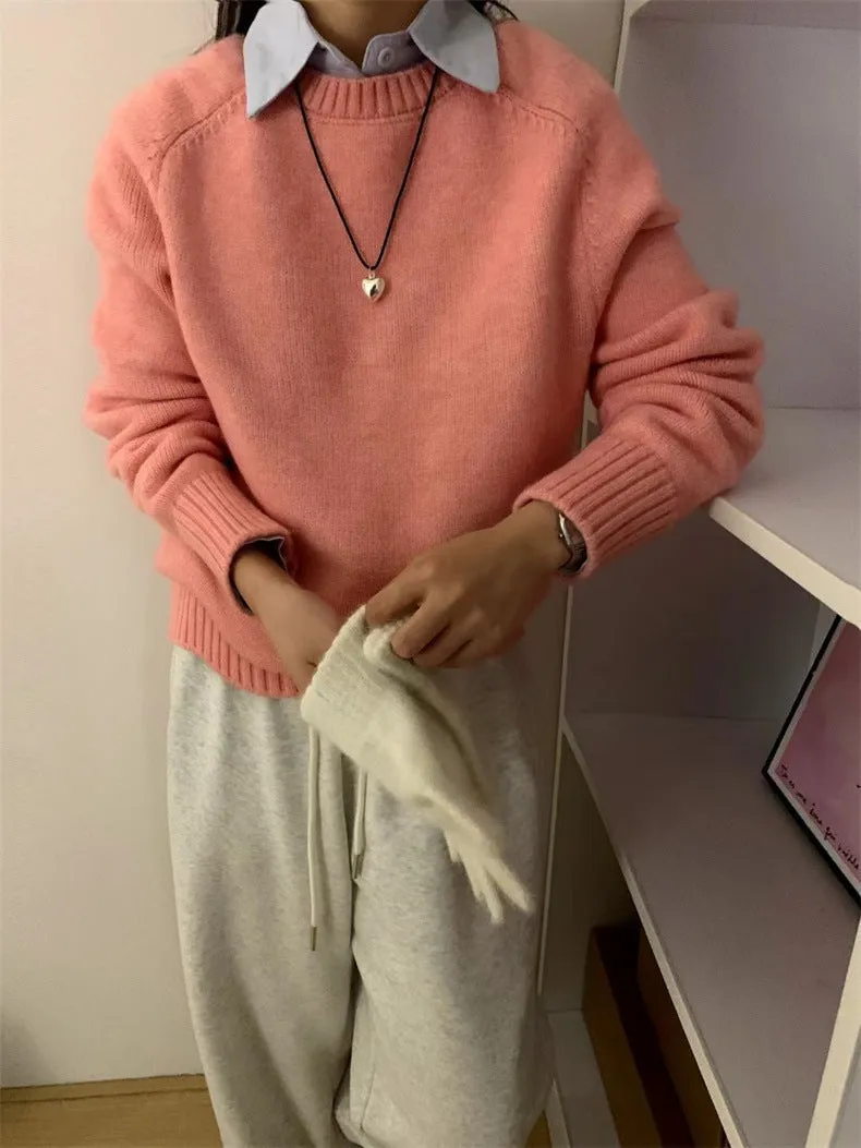 Fashion Pullover Knitted Sweater