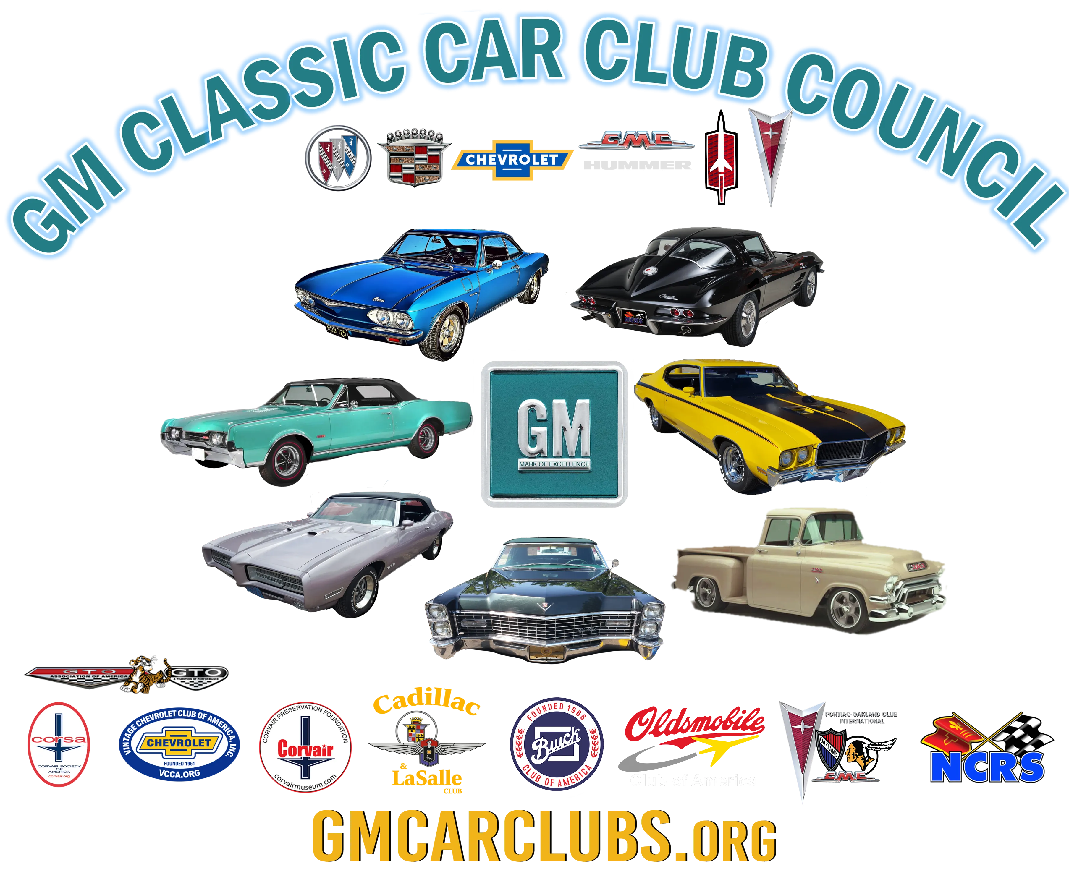 GM Car Clubs.org T-Shirt