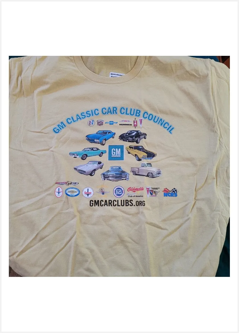 GM Car Clubs.org T-Shirt