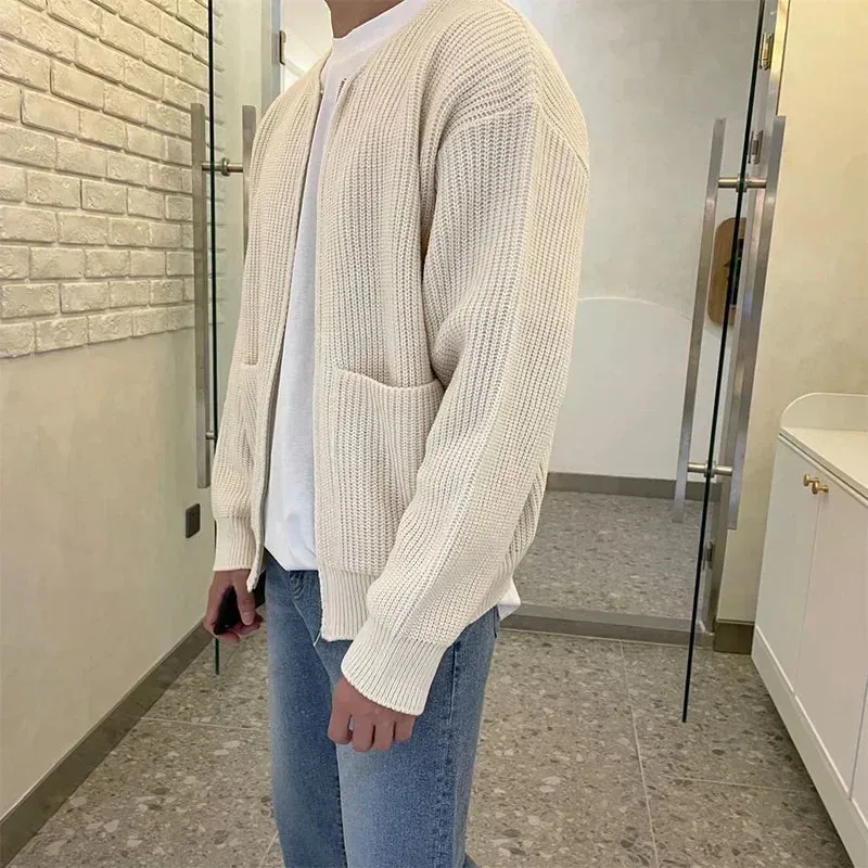 Logan | Open-Front Knit Cardigan
