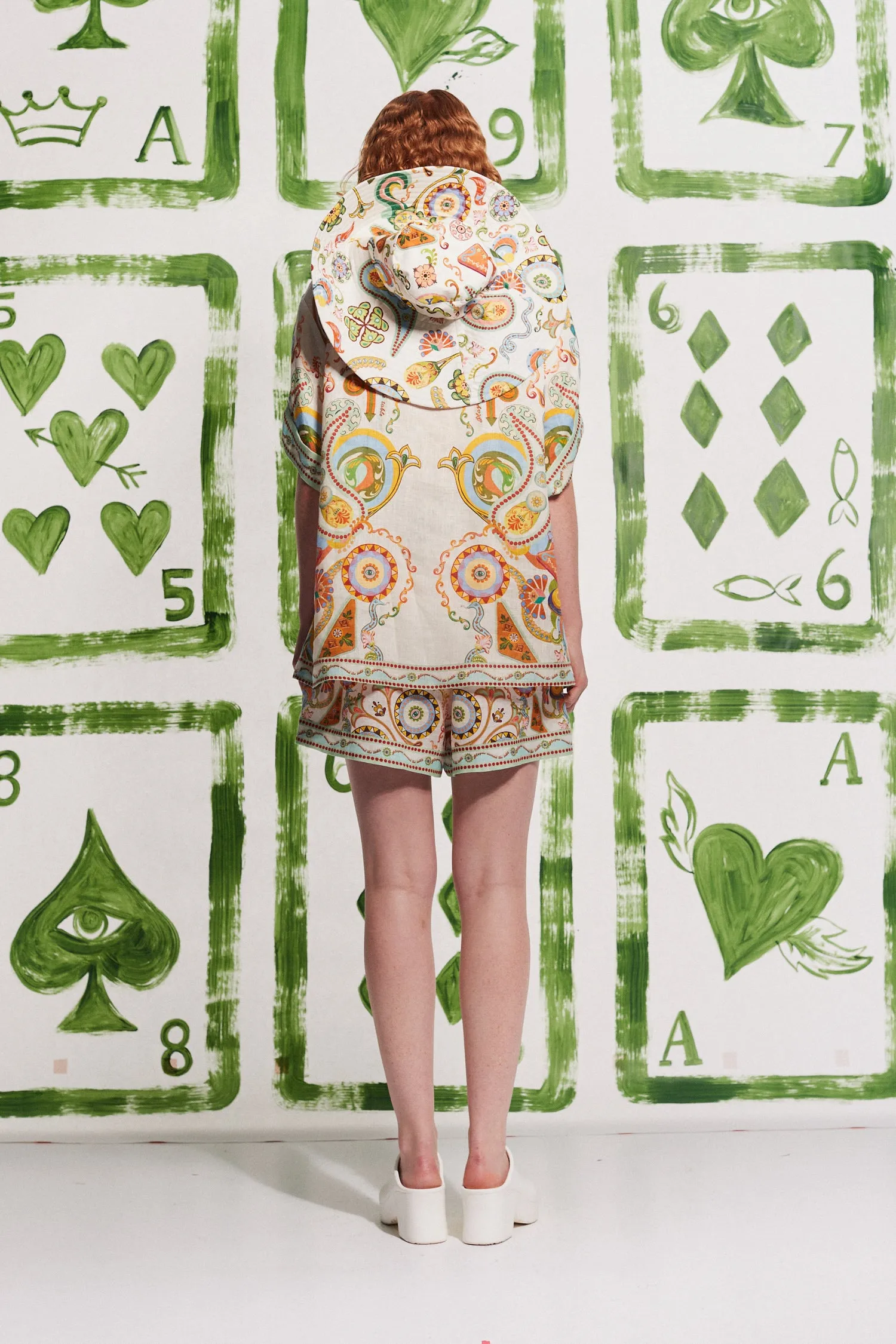 Pinball Linen Shirt Muti