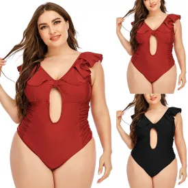 Plus Size One Piece Women's Swimsuit