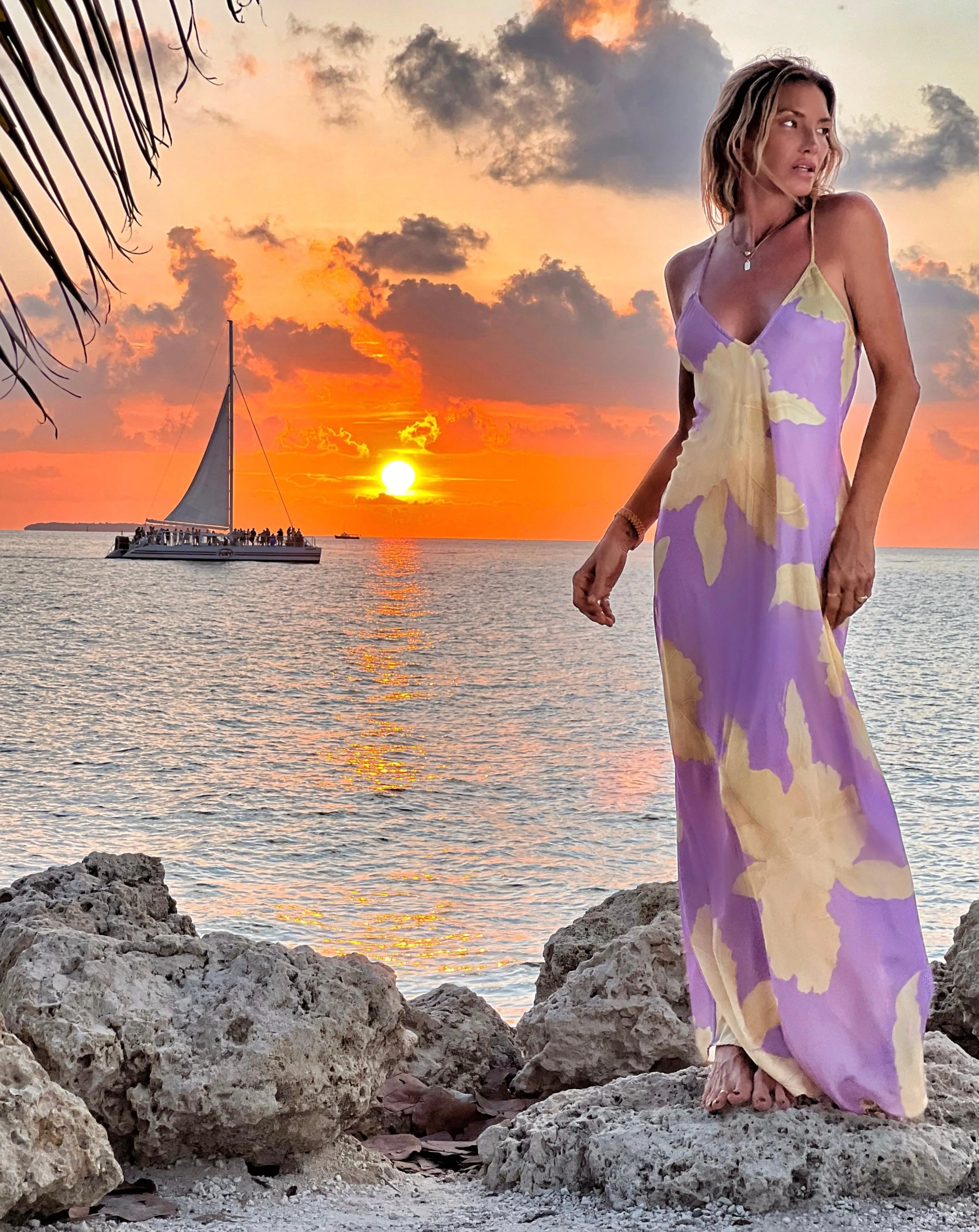 Tara Dress Lavender Orchid