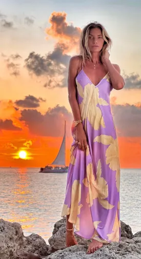 Tara Dress Lavender Orchid
