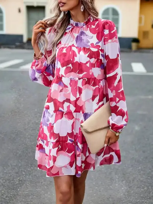 Women’s Elegant Long-Sleeved Dress