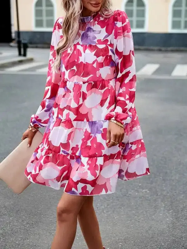 Women’s Elegant Long-Sleeved Dress